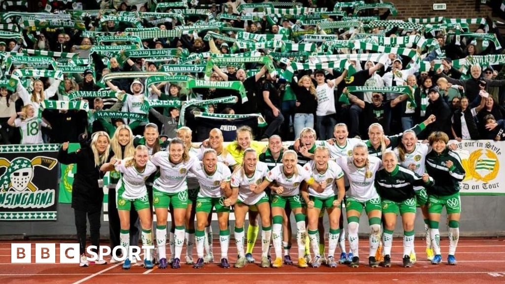Manchester City v Hammarby – Swedish club’s tifo and ultras livening atmosphere at women’s games